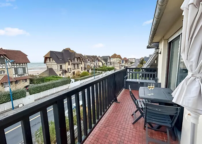 Manon's Vue Mer, Grand Balcon Et Parking * Villers-sur-Mer