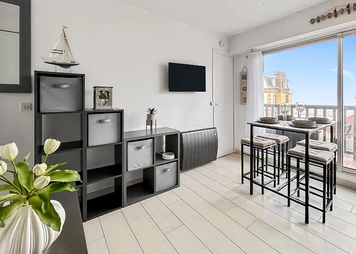 Apartmán Manon's Vue Mer, Grand Balcon Et Parking Villers-sur-Mer