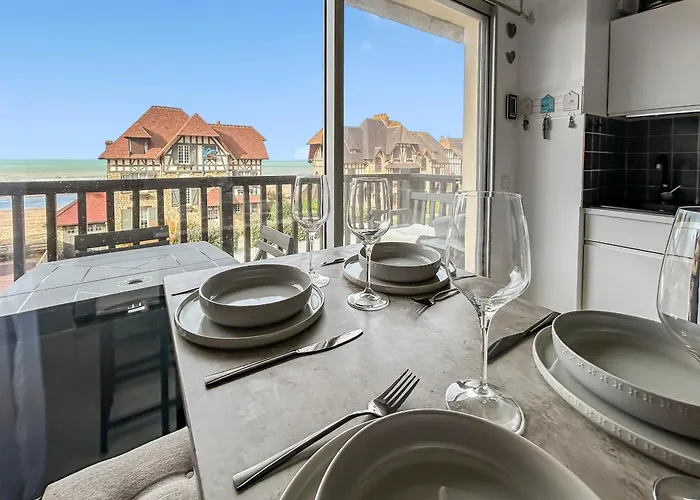 Manon's Vue Mer, Grand Balcon Et Parking Villers-sur-Mer