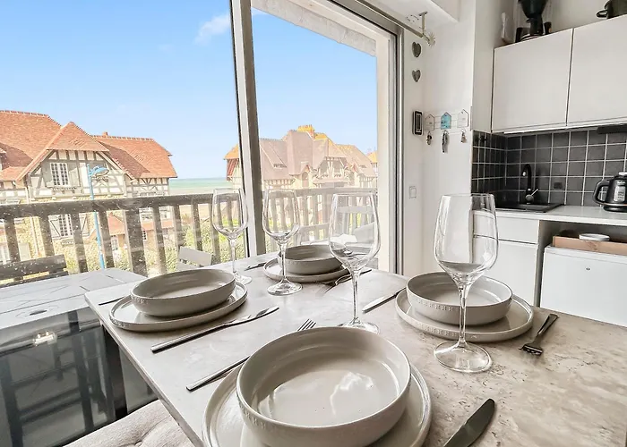 Manon's Vue Mer, Grand Balcon Et Parking Villers-sur-Mer