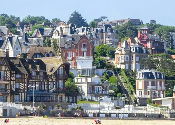 Manon's Vue Mer, Grand Balcon Et Parking Apartmán Villers-sur-Mer